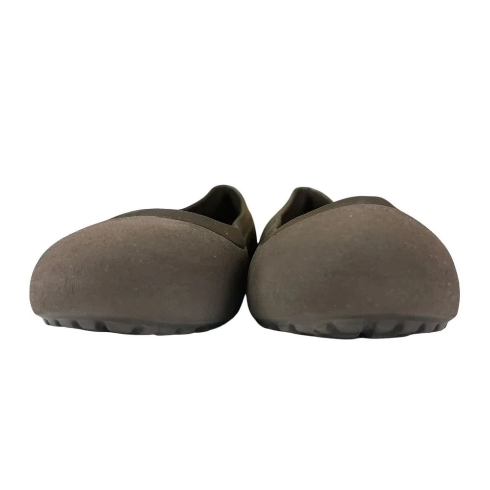Crocs Olivia II Faux Fur Insole Ballet Flats Brown‎ Womens 8 Comfortable Shoes
